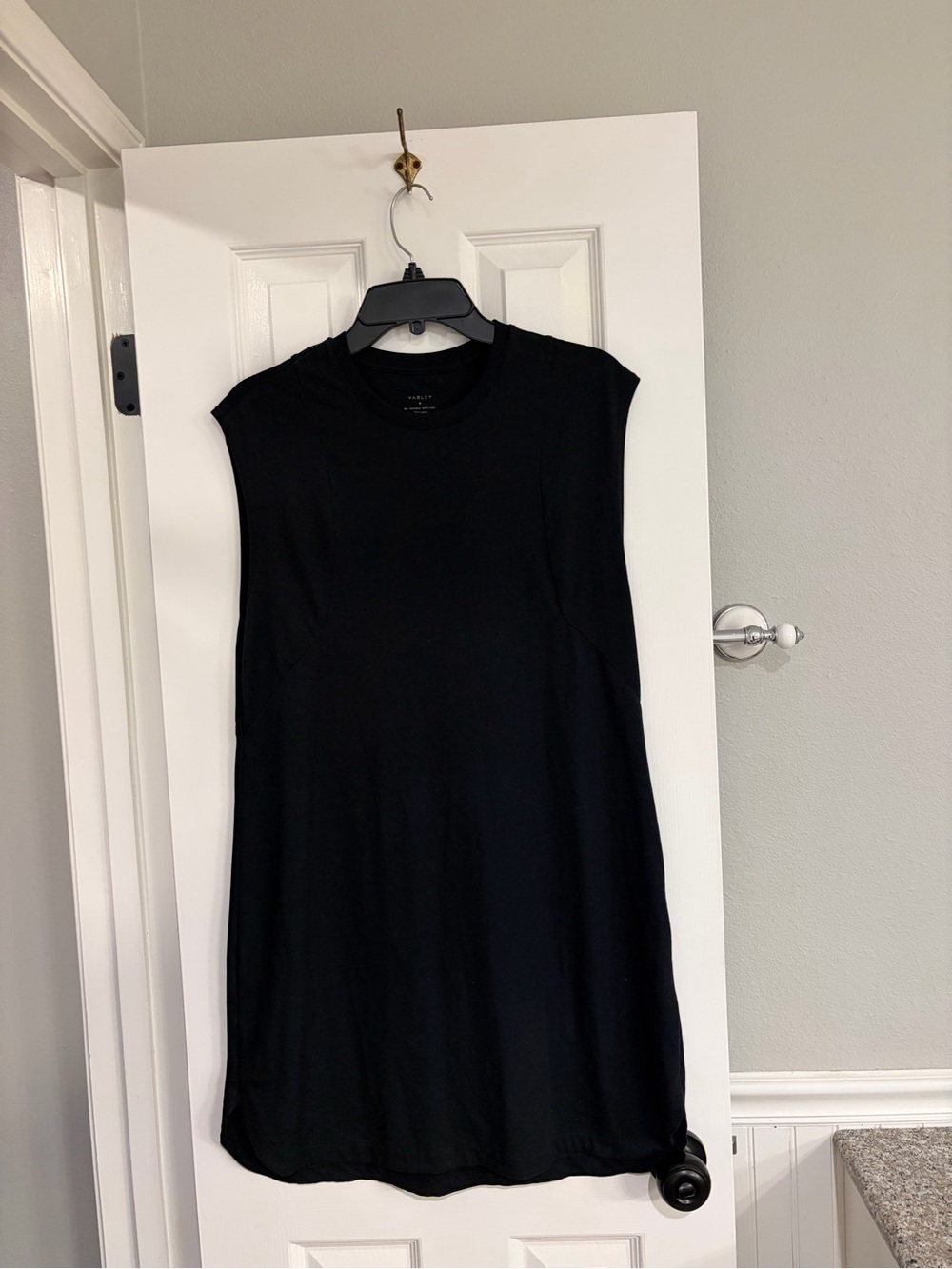 Varley Naples Black Sleeveless Dress Size Medium